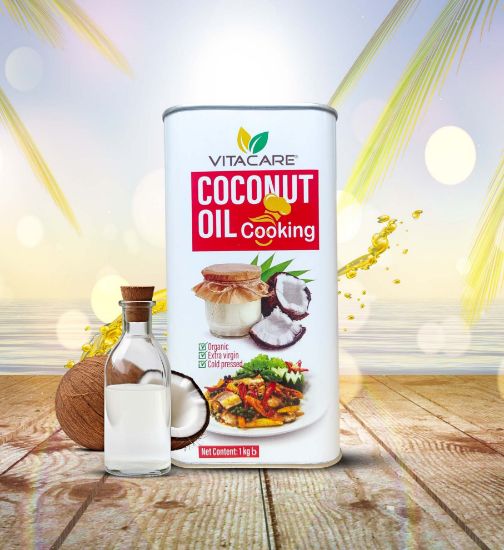 Picture of Vitacare Coconut Oil for Cooking (Red Label) 1 liter