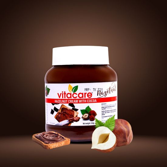 Picture of Vitacare Hazelnut Cream with Cocoa 350 gm