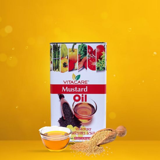 Picture of Vitacare Mustard Oil 5 Ltr (Tin)