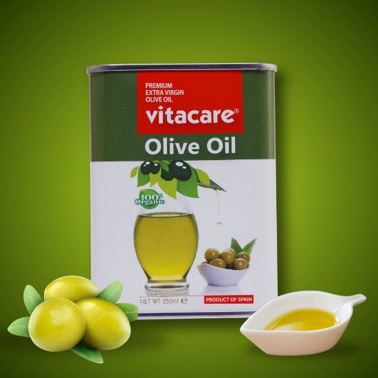 Picture of Vitacare Olive Oil (Can) Extra Vargin 250 ml