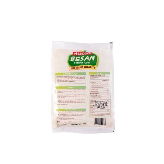 Picture of Vitacare Besan (Poly Pack) Chickpea Flour 250 gm