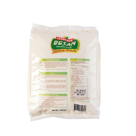 Picture of Vitacare Besan (Poly Pack)   Chickpea Flour 1 kg