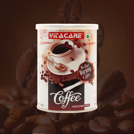 Picture of Vitacare Coffee 100 gm Can(Freeze Dried)