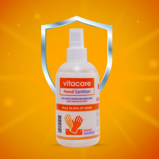 Picture of VitaCare Hand Sanitizer Orange 260ml Bottle