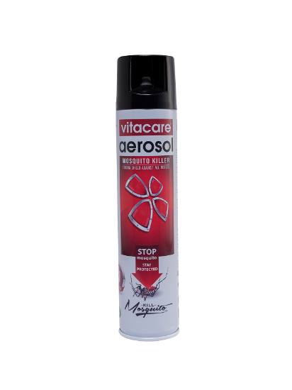 Picture of Vitacare Air Freshener Rose Spray 300 ml FREE with Vitacare Aerosol Mosquito Killer 300 ml