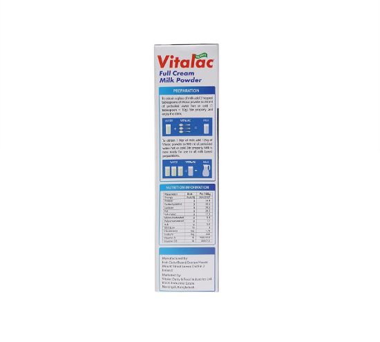 Picture of Vitalac FCMP Full Cream Milk Powder Pack 400 gm