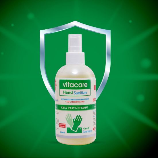 Picture of VitaCare Hand Sanitizer Green 260ml Bottle